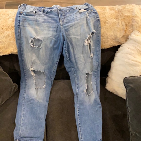 torrid Denim - Torrid distressed jeans